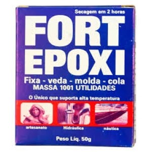 Massa fort epoxi 50gr c/1pç