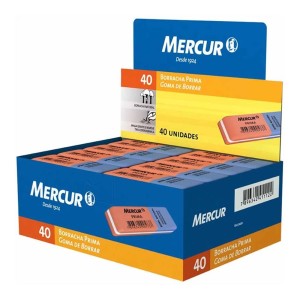 Borracha escolar prima  mercur C/40