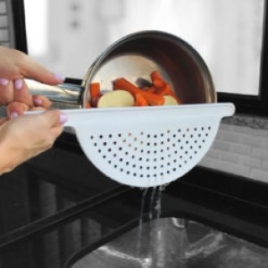 Escorredor meia lua branco c/1pç 429.024.002 Nitron