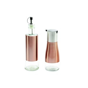 Galheteiro inox 300ml c/2 rose gold glht-001rg