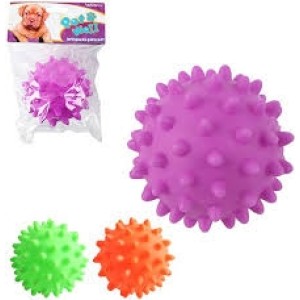 Brinquedo  mordedor bolinha c/1pç pet  wx4565   wx4568  wx4569