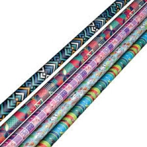 Papel presente infantil  rolo c/1 fl  64x95,5 gala 10121