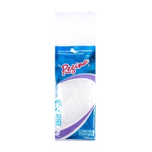 Saco plastico p/ geladinho pct c/100pçs  regina