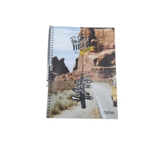 Caderno universitário 01x1 flex 96f  c/1 pç nova  4-3914-9