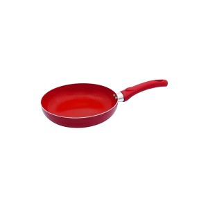 Frigideira aluminio c/1pç 24cm vermelha pan05-f24vm