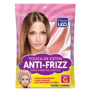 Touca de cetim anti-frizz g c/1 pç 634 plast-leo