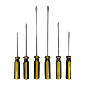 kit Chave com 4 fendas e 2 philips c/6pçs  676