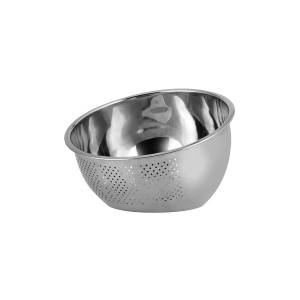 Escorredor de arroz inox c/1pç xdx02