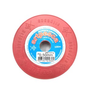 Linha  pesca artpesca 0,50 caixa c/20pçs c/100 mts cada