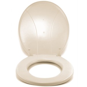 Assento sanitário adulto premium areia c/1 peça 711 plastibrasil