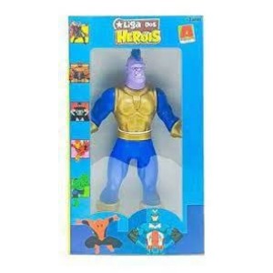 Brinquedo boneco vilão 5067  liga dos herois algazarra
