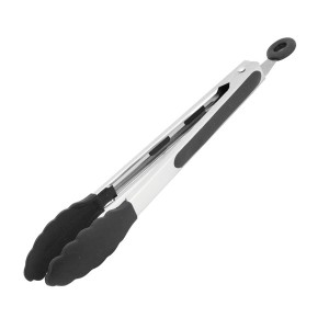 Pegador de silicone preto c/1pç su211307 Unyhome