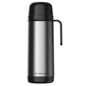 Garrafa térmica inox lúmina c/1pc 1l rolha clean 55580