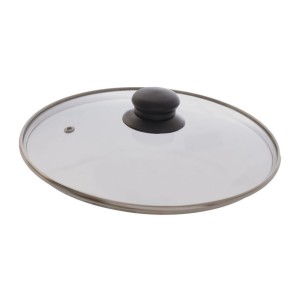 Tampa de vidro com puxador para panela 22cm c/1 pç TPA010