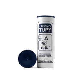 Tinta tupy azul marinho 23 c/6pçs algodão tingir roupa