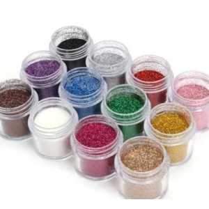 Gliter sortido 3gr pct c/12pçs 238 2823 real seda