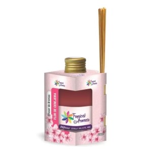 Difusor de aromas flor de cerejeiras c/1pç 250ml tropical