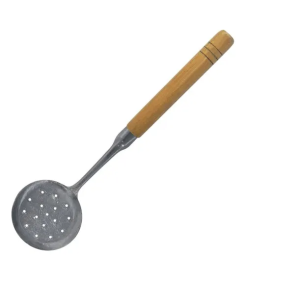 Escumadeira cabo madeira c/1 c/ solapa 3093 MK 