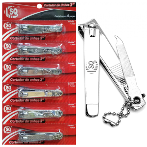 Cortador de unha c/6 pçs