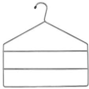 Cabide metal   para  calça  com 12 peças   nito