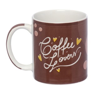 Caneca coffee lovers colorida c/1 peça 330ml canc166