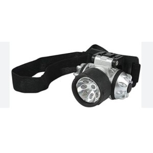Lanterna cabeça ciclista 9 leds c/1pç wx3967 wellmix