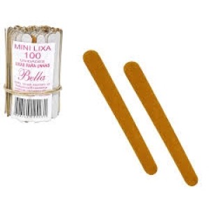 Mini lixa para unha c/100pçs bella 2423 landh s