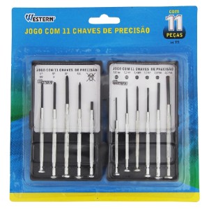 Jogo c/11pçs chave precisao 111