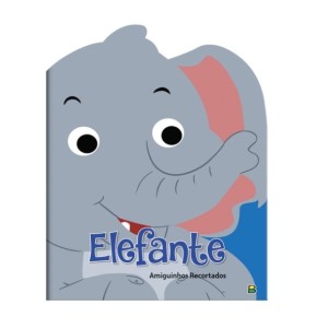Livro amiguinhos c/1pç elefante todolivro