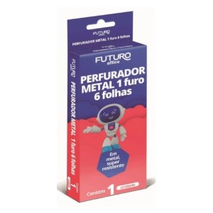 Perfurador fo282206 metal 1 furo c/1pç futuro