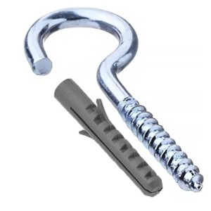 Gancho bucha nº08 6pcts c/3jgs  distric.