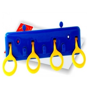 Suporte p/ vassouras c/1pç c/4 ganchos 0146 dpg