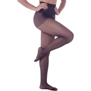 Meia calça  fio 15 preta média clássica trifil w06394 c/12pçs