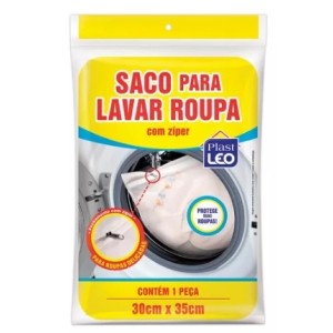 Saco para lavar roupas c/1pç 388 home plast leo