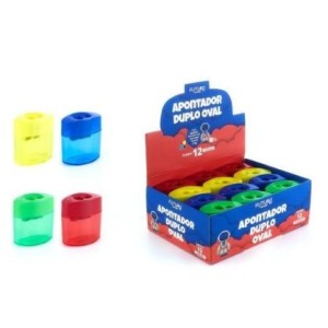 Apontador duplo oval c/12 pçs fe012204 futuro
