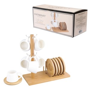 Xícara café suporte 90ml c/7 pçs pcln233