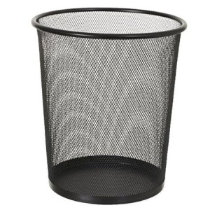 Lixeira metal 23x26 cm 0027 topmix