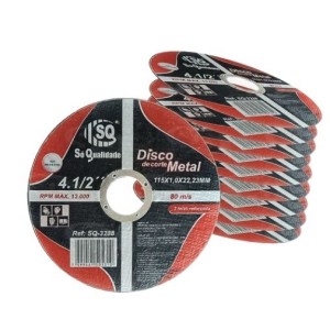 Disco corte para metal C/25 pçs  4 1/2