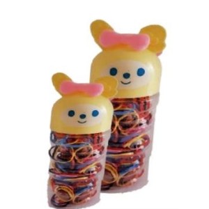 Elastico cabelo color pote c/170pçs 1082 marita