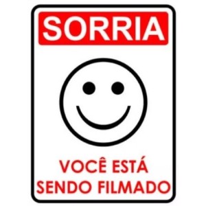 Placa sinalização pq.sorria vertical 15x20 c/1pç ps07 pacific