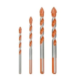 Broca torção triangular fura tudo 162/4 cart c/4pçs westren