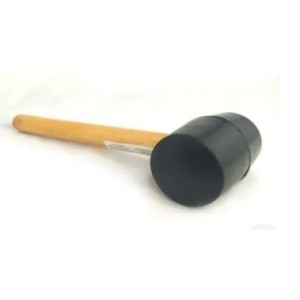Martelo borracha 250gr f035 c/1pç monaliza