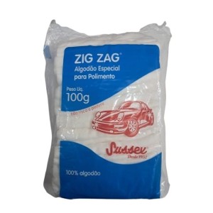 Algodão polimento zig zag 100g  sussex pauliceia