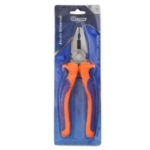 Alicate universal cabo emborrachado 20cm 77/8 c/1pç etilux